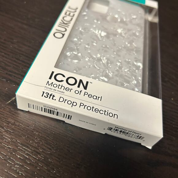 New Quikcell Wiko Voix ICON Fashion Case - Mother of Pearl - Picture 6 of 7